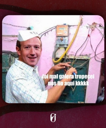 Instagram fora do ar até agora pouquinho… 🫣😥  Geralmente quando acontece isso é sinônimo de alguma mudança vindo por aí. Ou será que foi só no tio Zuck que tropeçou? 🤣