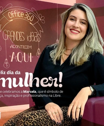 Brilhante, resiliente e inspiradora - assim é Marcela, nossa sócia e fundadora na Libre. Hoje celebramos não apenas o Dia das Mulheres, mas também a força e a visão que ela traz para cada projeto e cliente. É uma honra e um prazer dividir essa jornada e trabalhar com você todos os dias 🧡! Obrigado por tudo!   Feliz dia Internacional da Mulher!